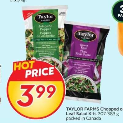 TAYLOR FARMS Chopped or Leaf Salad Kits