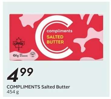 COMPLIMENTS Salted Butter