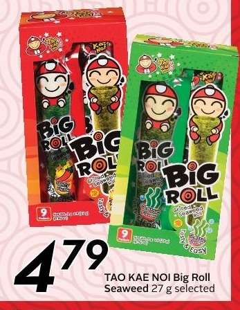 TAO KAE NOI Big Roll Seaweed