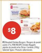 PC Breaded Chicken Burgers
