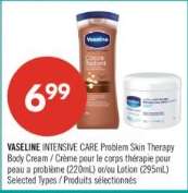 VASELINE INTENSIVE CARE Problem Skin Therapy Body Cream