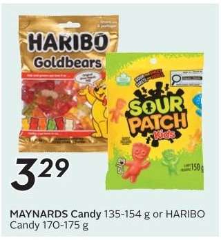 MAYNARDS Candy or HARIBO Candy
