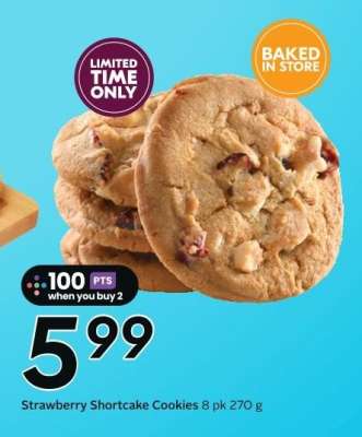 Strawberry Shortcake Cookies