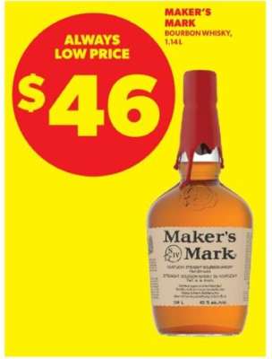 Maker's Mark Bourbon Whisky