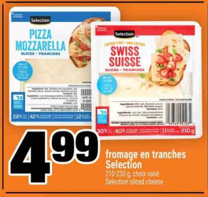 FROMAGE EN TRANCHES SELECTION