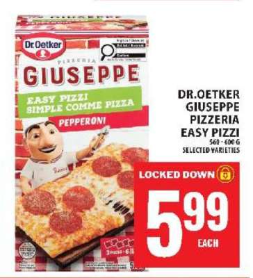 Dr. Oetker Giuseppe Pizzeria Easy Pizzi