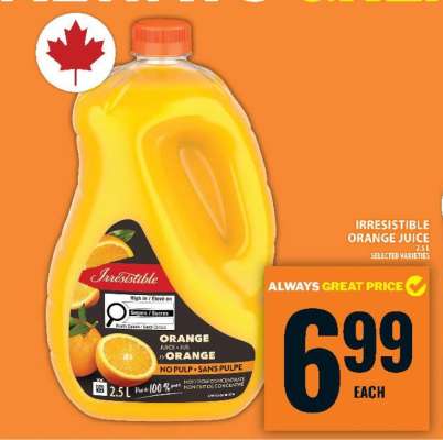 Irresistible Orange Juice