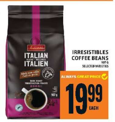IRRESISTIBLES COFFEE BEANS