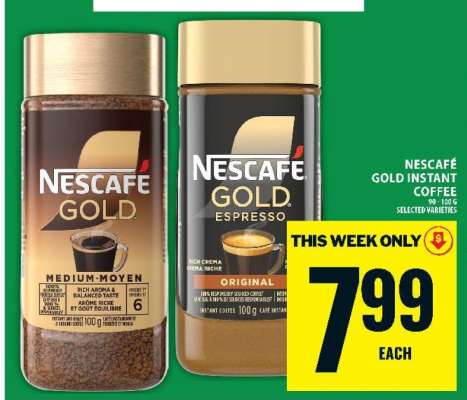 NESCAFÉ GOLD INSTANT COFFEE