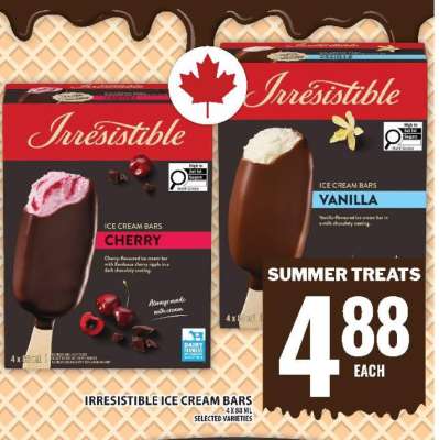 Irresistible Ice Cream Bars