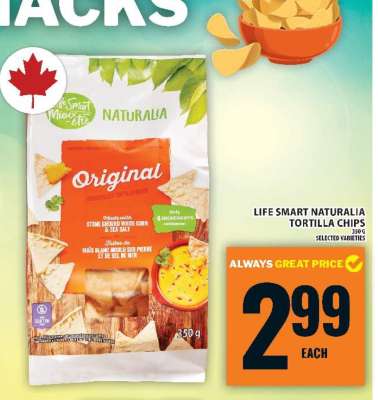 Life Smart Naturalia Tortilla Chips
