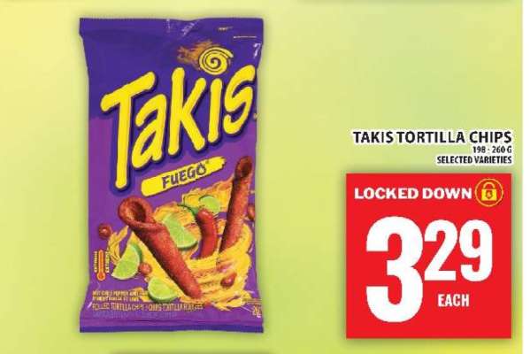 TAKIS TORTILLA CHIPS