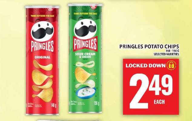 PRINGLES POTATO CHIPS