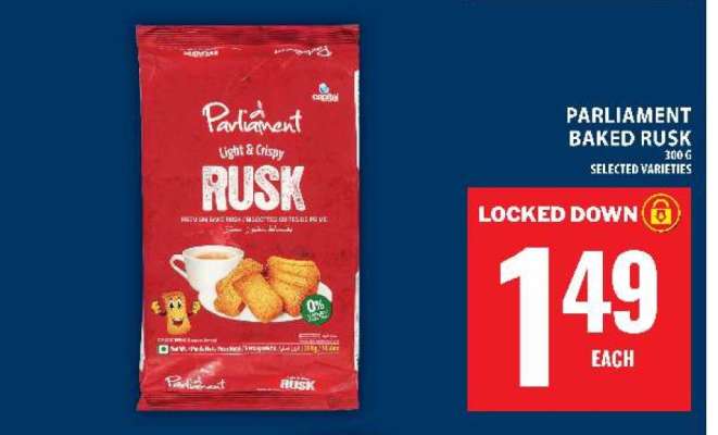 Parliament Baked Rusk