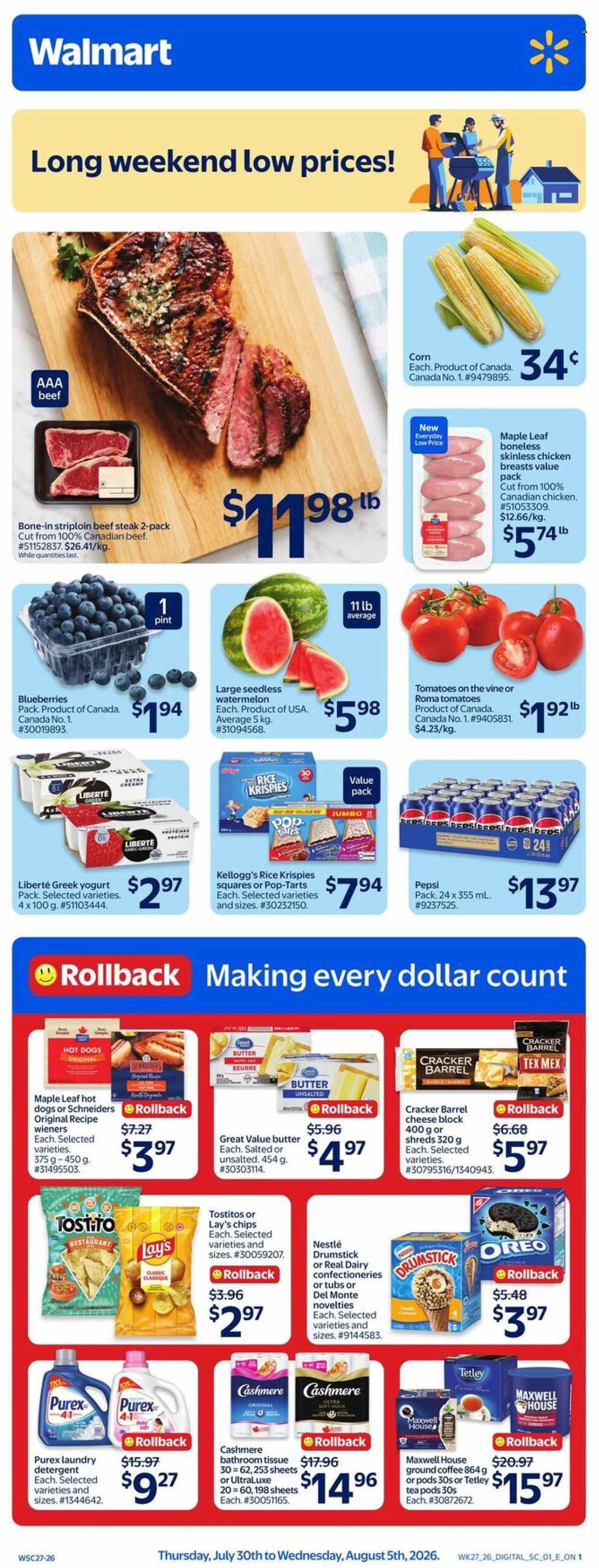 Walmart flyer - July 30, 2026 - August 05, 2026. Page 3