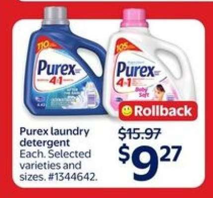 PUREX LAUNDRY DETERGENT