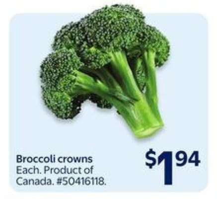 BROCCOLI CROWNS