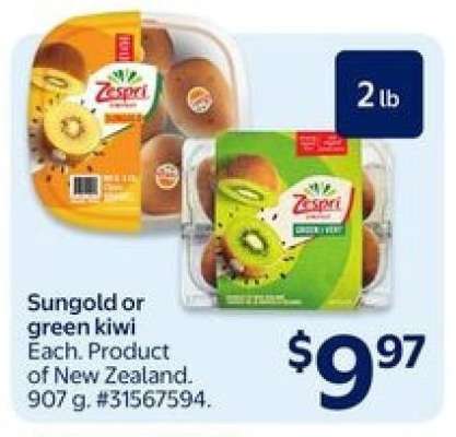 Sungold or Green Kiwi