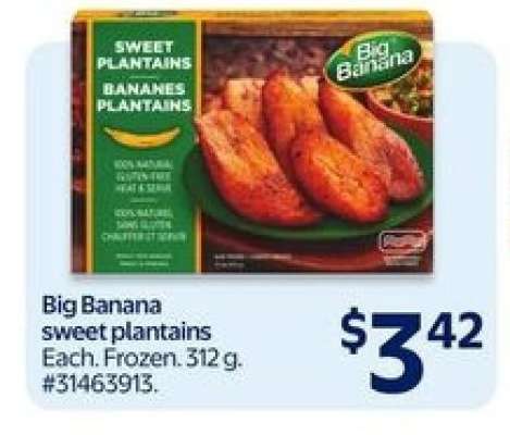 Big Banana sweet plantains