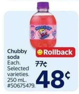 Chubby soda