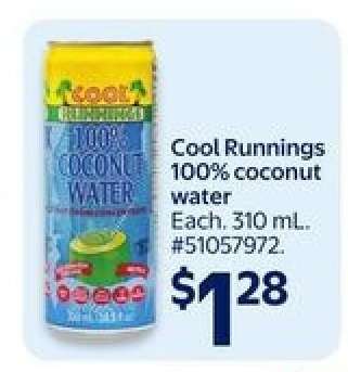Cool Runnings 100% coconut water