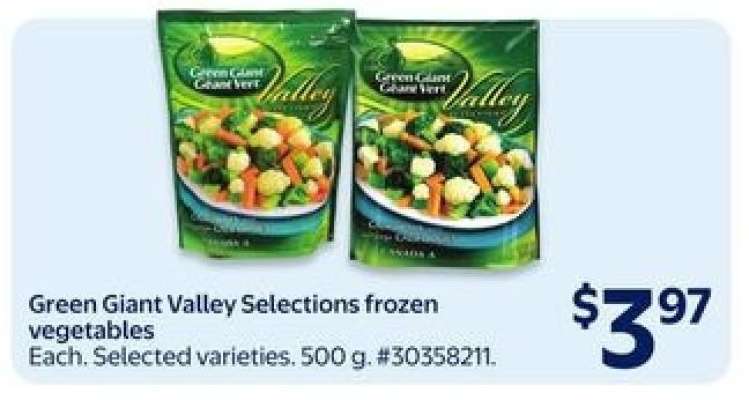 Green Giant Valley Selections Frozen Vegetables
