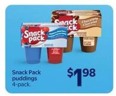 Snack Pack puddings