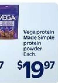 Vega protein Made Simple protein powder