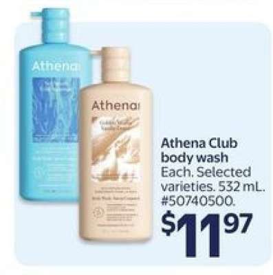 Athena Club body wash