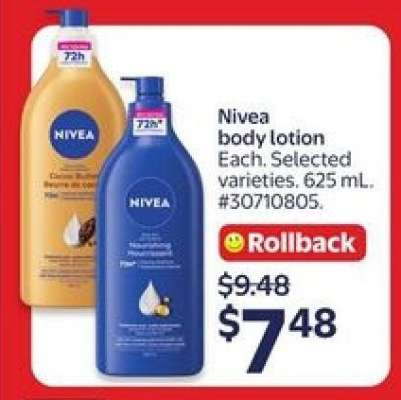 Nivea Body Lotion
