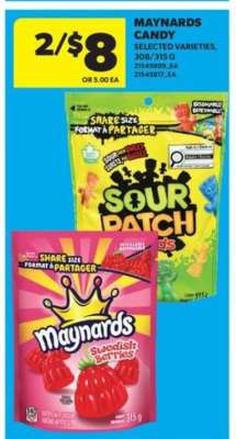 MAYNARDS CANDY