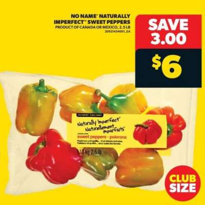 NO NAME Naturally Imperfect Sweet Peppers