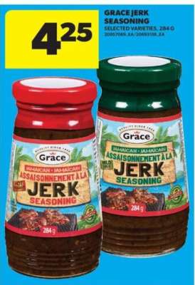 Grace Jerk Seasoning