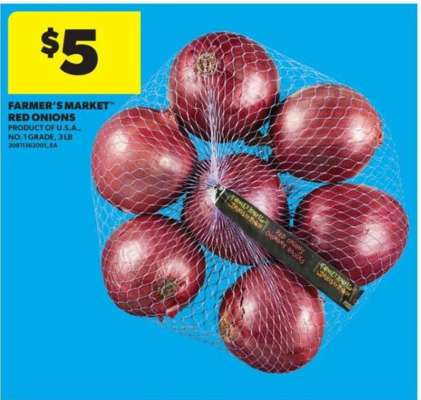 Farmer's Market Red Onions