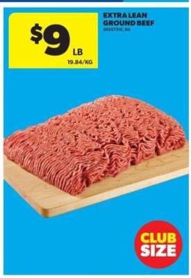 EXTRA LEAN GROUND BEEF