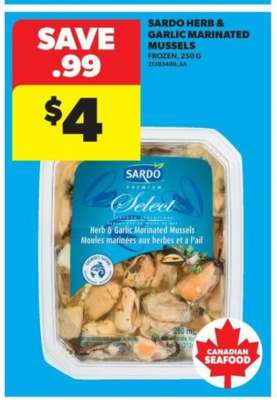 Sardo Herb & Garlic Marinated Mussels