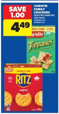 CHRISTIE FAMILY CRACKERS