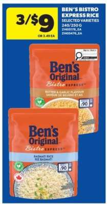 BEN'S BISTRO EXPRESS RICE