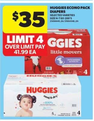 Huggies Econo Pack Diapers