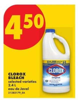 CLOROX BLEACH