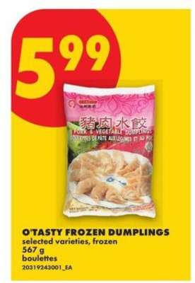 O'Tasty Frozen Dumplings