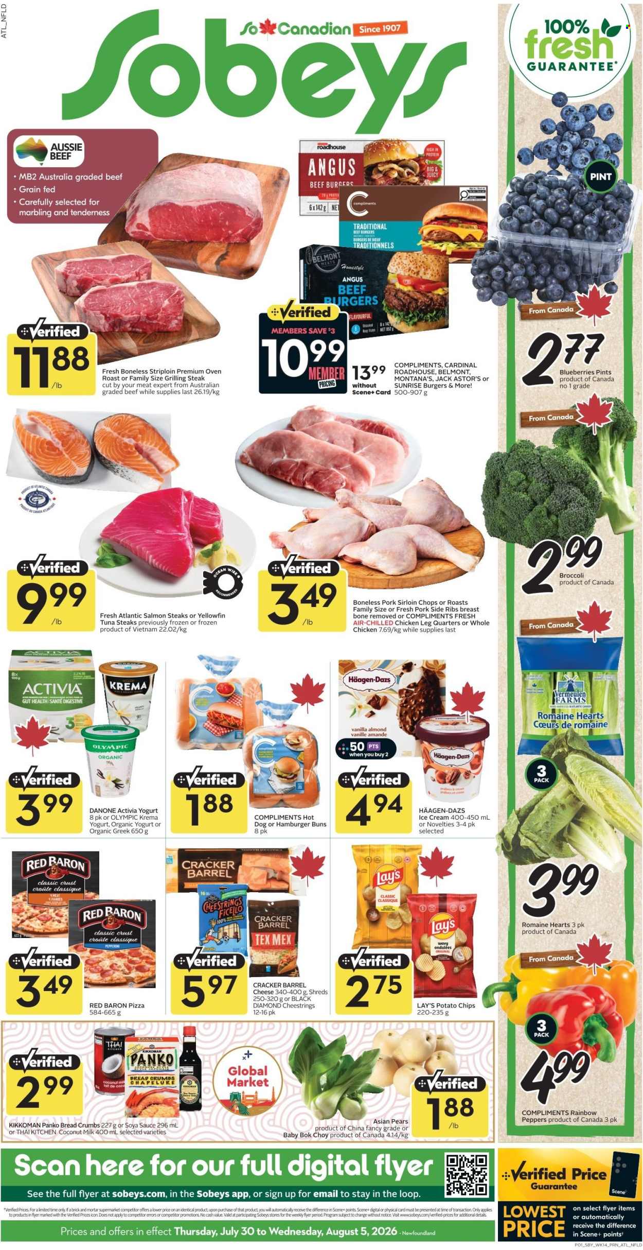Sobeys flyer - July 30, 2026 - August 05, 2026. Page 1