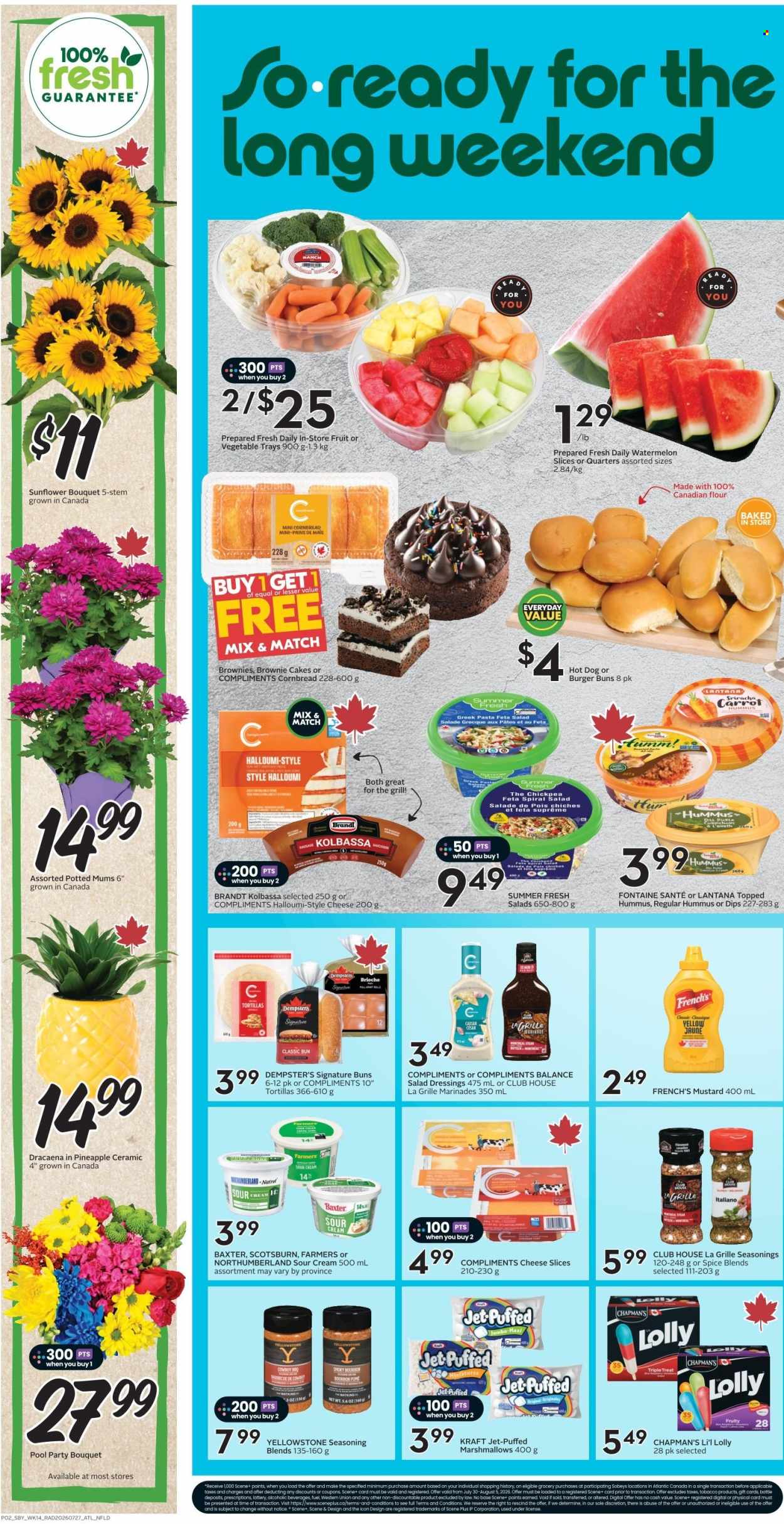 Sobeys flyer - July 30, 2026 - August 05, 2026. Page 3