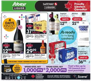 thumbnail - Sobeys Liquor flyer