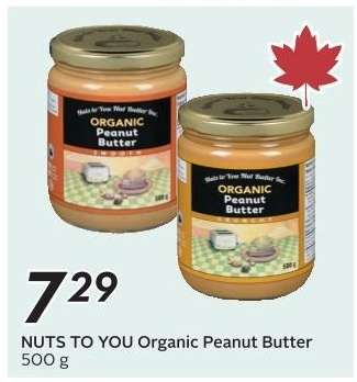 NUTS TO YOU Organic Peanut Butter