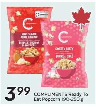 COMPLIMENTS Ready to Eat Popcorn