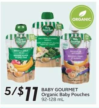 BABY GOURMET Organic Baby Pouches