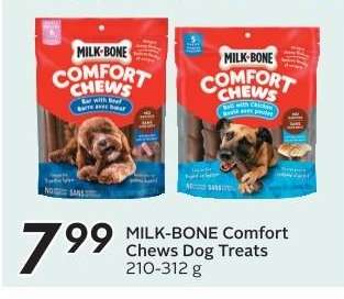 MILK-BONE Comfort Chews Dog Treats