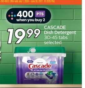 Cascade Dish Detergent