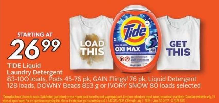 Tide Liquid Laundry Detergent
